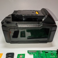 Prix usine DCB206 DCB205 20V 18V Boîtier plastique 3.0Ah 4.0Ah 5.0Ah 6.0Ah Kit de couvercle en plastique 10 cellules BMS PCB