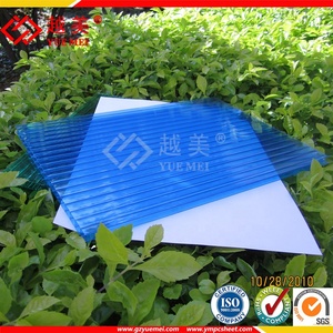 <span class=keywords><strong>Polycarbonate</strong></span> Twin-Tường Tấm Rỗng Nhựa Nhà Kính Tấm Lợp - Product Image 4