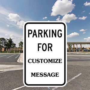 Panneau <span class=keywords><strong>de</strong></span> signalisation routière réfléchissant pour extérieur, personnalisé, protégé contre les UV, pour <span class=keywords><strong>interdiction</strong></span> <span class=keywords><strong>de</strong></span> stationnement - Product Image 2