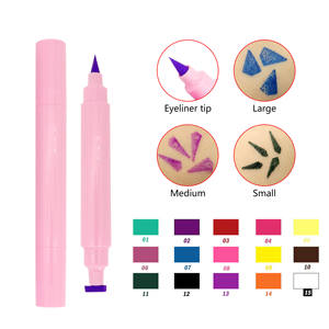 Eyeliner en forme de diamant imperméable à l'eau rose de haute qualité pour un maquillage longue durée - Product Image 4