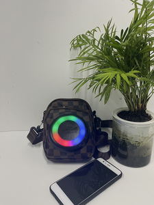 Ngoài Trời Túi Với Ngân Hàng Điện Loa Loa Di Động RGB LED Chiếu Sáng FM Đài Phát Thanh Món Quà Sáng Tạo Cho Chạy Cắm Trại Du Lịch - Product Image 3