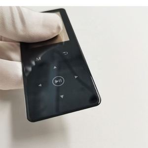 แผงกระจกนิรภัยเคลือบไฟฟ้าสำหรับเครื่องเล่น MP3 ขอบ 2.5D และฝาครอบกระจกกันรอยนิ้วมือ พร้อมเทป 3M หนา 0.17 มม. สำหรับตกแต่ง - Product Image 1