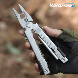 14in1 Stainless Steel Multitool Tactical Folding Pocket Pliers Screwdrivers Knife AWL <strong>Multi</strong> <strong>Tool</strong> - Product Image 5