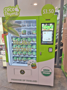 XY-SLE-10C thực phẩm tươi sống Máy bán hàng tự động với hệ thống nâng hạ cho phép hàng hóa nhận trơn tru - Product Image 6