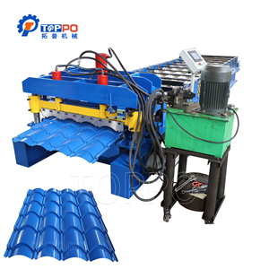 Factory Direct Supply <strong>Tile</strong> Profile Available Fully Automatic Glazed <strong>Tile</strong> Roll <strong>Forming</strong> Machine for Roofing Sheet Manufacturing - Product Image 1