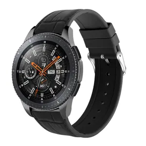 سوار من الجلد لـ Samsung Galaxy Watch, سوار من الجلد لـ Samsung Galaxy Watch 4 22 ، سوار بديل لـ Correa De Reloj ، ذو سوار من الجلد ، و مزود بحزام من الجلد ، و مزود بحزام من الجلد على شكل عصابة لهاتف Samsung Galaxy Watch 4 22 ، يحتوي على قطعة غيار من الجلد.