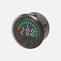 Voltmètre numérique miniature haute précision DC 7-100V pour voiture, testeur de tension, détecteur de tension, indicateur de capacité de batterie