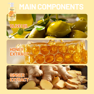Gel de Ducha Disaar con Jengibre, Aceite de Oliva y Miel, 380ml, Hidratante de Larga Duración, Alivia la Sequedad - Product Image 4