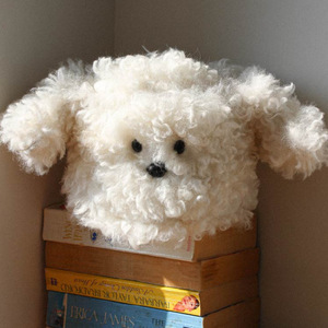 Korean style plush puppy tissue box, cartoon fashion car tissue bag, living room and bedroom tissue bag. - Product Image 4
