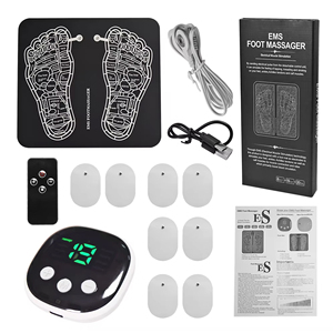Masseur de pieds sans fil TENS avec télécommande, outil de relaxation et de fitness pour le modelage corporel et l'entraînement des muscles du mollet, adapté à un usage domestique - Product Image 6