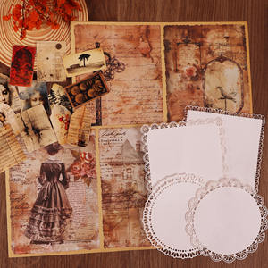 JAI IMAN 22 papiers 36 autocollants Vintage Victoria bricolage creux texturé décoration papier Scrapbook Kit pour éphémères - Product Image 4