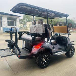 Voiture de golf électrique à batterie au lithium 4 places, nouvelle, meilleur <span class=keywords><strong>prix</strong></span> 2026, avec <span class=keywords><strong>pneus</strong></span> tout-terrain, à vendre - Product Image 4