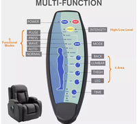 Fauteuil de cinéma inclinable multifonctionnel pour cinéma à domicile Love Seat 3 4 Seat Luxury Design Cinema Hometheater Sofa Set