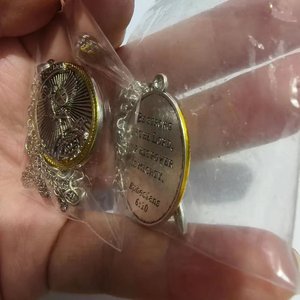 Vente chaude St. <span class=keywords><strong>Michael</strong></span> Hommes Archange Épée Bouclier Saint <span class=keywords><strong>Michael</strong></span> Médaille Pendentif Collier pour Hommes - Product Image 4