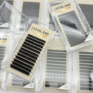 Extensiones de Pestañas de Volumen Ruso Individuales de Seda de Terciopelo Hechas a Mano al por Mayor, Crea Tu Propia Marca con Etiqueta Privada CC - Product Image 4