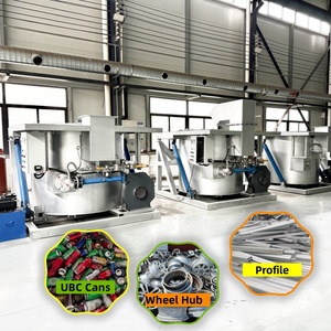 Four à gaz de fonte en aluminium stationnaire/inclinable avec la petite capacité de fonte 1 tonne 380V garantie de 1 an - Product Image 6