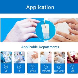 KONLIDA Hydrophilic Fiber Dressing Type C Breathable Self-Adhesive Wound Care - Product Image 5