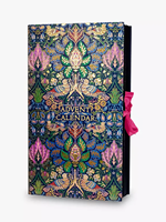Calendrier de l'Avent de Luxe Doré, Boîte Rigide 24 Jours, Beauté Chrétienne, Revêtement en Éponge UV, Doublure Personnalisée, Papier Mat Laminé