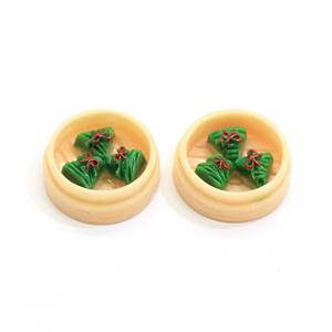 Miniaturas 3D de Comida China: Bollos al Vapor, Dumplings, Zongzi, Figuras Decorativas para Casa de Muñecas y Juguetes - Product Image 5