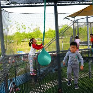 โครงถักโครเชต์สำหรับเด็กในร่มและกลางแจ้งโครงสร้างปีนเขาแนวศิลปะสำหรับสวนสนุก - Product Image 5