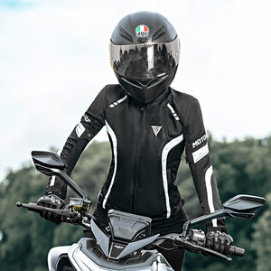 <span class=keywords><strong>Blouson</strong></span> de <span class=keywords><strong>moto</strong></span> d'été pour femme, respirant, en maille, certifié CE, à manches longues, pour la <span class=keywords><strong>moto</strong></span> et la course automobile - Product Image 6