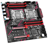 JGINYUE X99-8 X99-9 X99-TI PLUS E/M-ATX Mainboard Gaming PC LGA2011-3 DDR3/DDR4 256G Mendukung Core Xeon E5 V1 V2 V3 V4