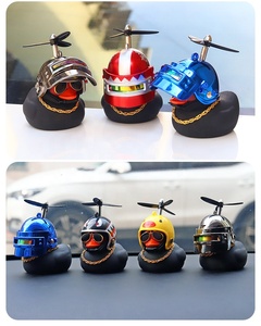 IRONDONKEY piccola anatra gialla per bambini Scooter clacson luce brilla ciclo Flash corno decorazione auto ciclismo bicicletta campana - Product Image 3