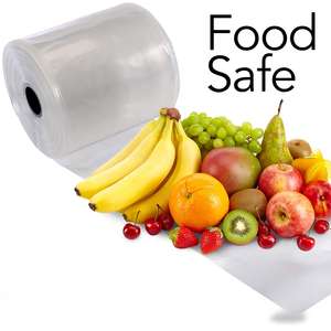 Bolsas de Plástico Transparente para Productos en Rollo, Bolsas de Almacenamiento de Alimentos en Rollo Continuo Fáciles de Rasgar para Frutas, Verduras, Pan y Carne - Product Image 2