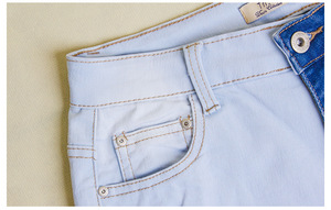 Mode couleur Patch Jeans femmes déchiré Jeans pour femmes <span class=keywords><strong>taille</strong></span> <span class=keywords><strong>haute</strong></span> grande <span class=keywords><strong>taille</strong></span> 3XL <span class=keywords><strong>jean</strong></span> moulant crayon pantalon femme pantalon - Product Image 3