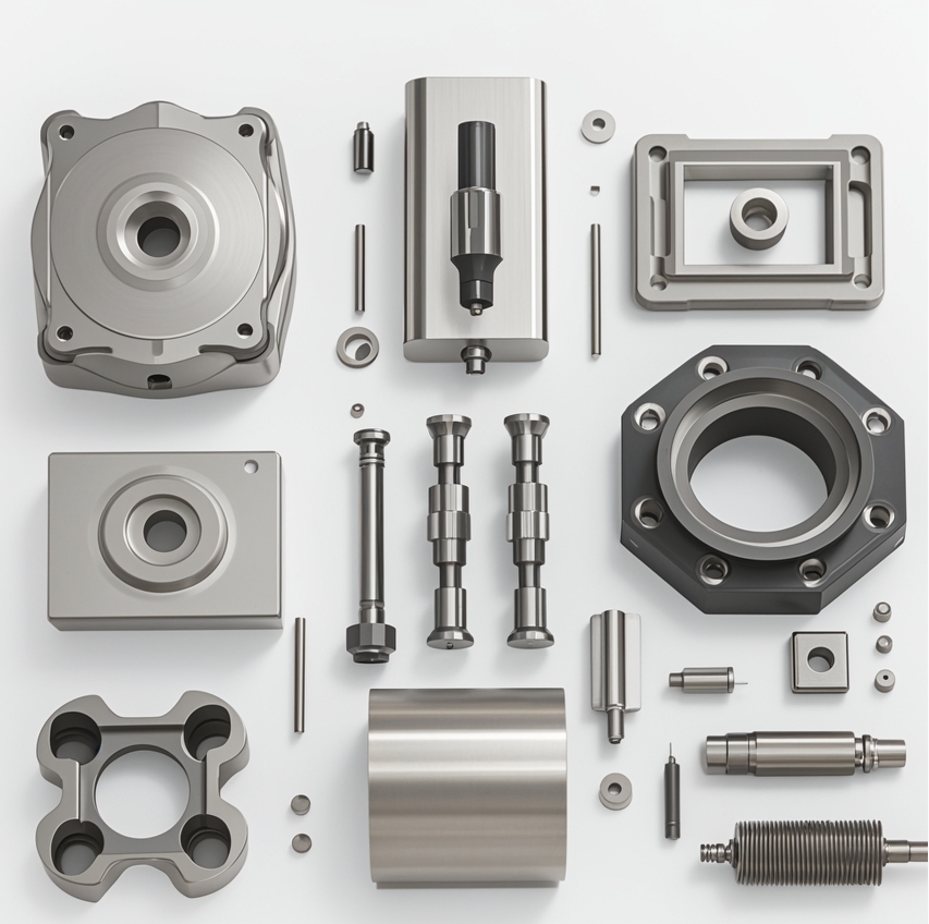 Custom Precision Hardware Lock CNC Machining Parts for Micro CNC Milling Aluminum Stainless Steel Material Wire EDM Service