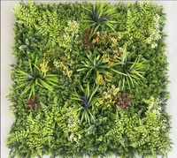 Usine directe certifié UV PE plante artificielle mur buis feuilles paysagiste écologique Durable balcon vert décoration murale