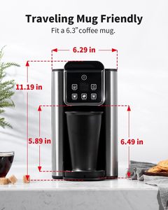 Cafetera Compacta 3 en 1 para Cápsulas K-Cup, con Depósito de Agua Grande de 50 oz - Product Image 4