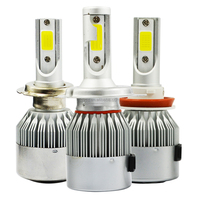 Pièces de véhicule, systèmes d'éclairage automobile, ampoules de phares LED pour voiture C6 H1 H3 H7 H11 H8 H9 H13 9004 9005 HB3 9006 9007 9012 880 881 H4