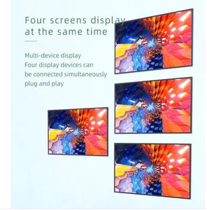 ตัวแยกสัญญาณ <span class=keywords><strong>HDMI</strong></span> แบบ4K 120Hz 8K 60Hz 1x4 7680x432 0/60Hz ตัวแยก <span class=keywords><strong>HDMI</strong></span> <span class=keywords><strong>1</strong></span> <span class=keywords><strong>in</strong></span> <span class=keywords><strong>4</strong></span> <span class=keywords><strong>OUT</strong></span> พร้อม RS232 IR EDID - Product Image 4