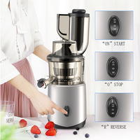 Draagbare Commerciële Professionele Slow Juicer Nieuwe Producttrends Multifunctionele Pure Koude Pers Sapcentrifuge Reverse Elektrisch