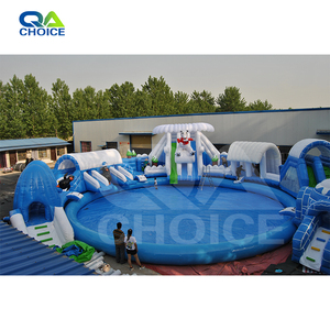 Công Viên Nước Khổng Lồ Cho Trẻ Em Và Người Lớn <span class=keywords><strong>Inflatable</strong></span> Splash <span class=keywords><strong>Pool</strong></span> <span class=keywords><strong>Inflatable</strong></span> Ngoài Trời Nhảy Nước Hồ Bơi Trượt - Product Image 3