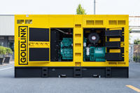 Générateur diesel silencieux sur remorque Goldlink Power Manufacturers 264KVA/211KW avec commutateur de transfert automatique