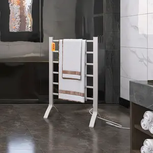 EVIA-calentador de toallas eléctrico portátil, soporte de pie para Baño