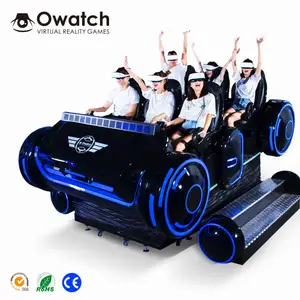 High quality Interactive 6 Seats VR family 9D Virtual Reality Dynamic Cinema Rides