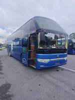 Autocar de tourisme de luxe d'occasion de 12 m, ZK6122, autocar de haute qualité, 51 places, prix super bas en stock