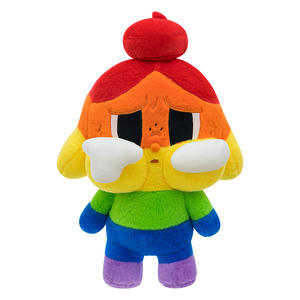 Peluche en forme de poupée arc-en-ciel pleureuse - Jouet en peluche mignon, adapté aux garçons et aux filles comme cadeau de fête - Product Image 5