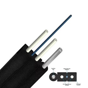 G657A Cable Ftth aéreo de modo único 1 núcleo 2 núcleo 4 núcleo GYXFCH o GYXCH Cable de fibra Ftth Cable de caída <span class=keywords><strong>Cabke</strong></span> de comunicación - Product Image 5
