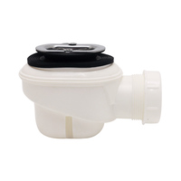 GUIDA 718011 vidange flexible pour baignoire pvc eau vidange siphon en plastique drain de douche