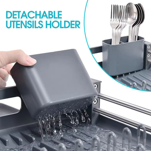 Évier extensible, égouttoir à vaisselle en acier inoxydable, armoire de rangement de cuisine en gros - Product Image 5
