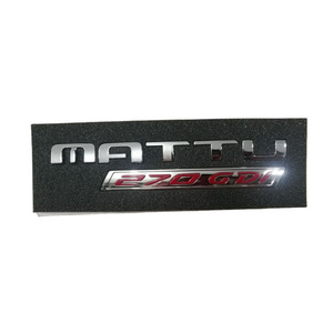 Emblema Personalizado para Parrilla de Coche, Adhesivo con Logotipo, Emblema 3D Divertido y Único para Coche - Product Image 1