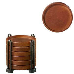 Juego de posavasos de madera redondos de color sólido, alfombrilla aislante del calor para el hogar, sala de estar, dormitorio, mesa de comedor - Product Image 5