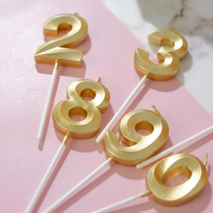 Bougies numériques dinosaures colorées 0-9 sans fumée, bougies d'anniversaire préférées des enfants, décoration de fête en gros, Pâques - Product Image 5