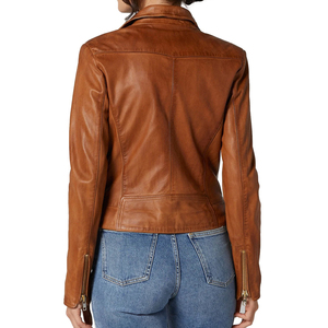 Manteau décontracté ample, nouvelle collection automne-hiver, veste en cuir de mouton, bonne affaire, veste en cuir tendance - Product Image 2