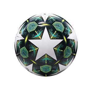 官方尺寸 4 号职业联赛训练足球 进口 PU 皮革 耐用轻便 球员礼物 带徽标 - Product Image 1