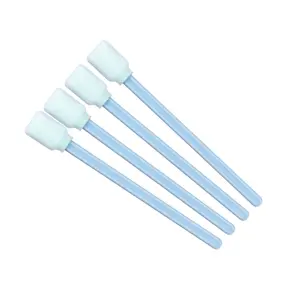 Disposable Customized Blue Green Pp Handle Square Rectangle Sponge Car Cleaning Foam Swabs